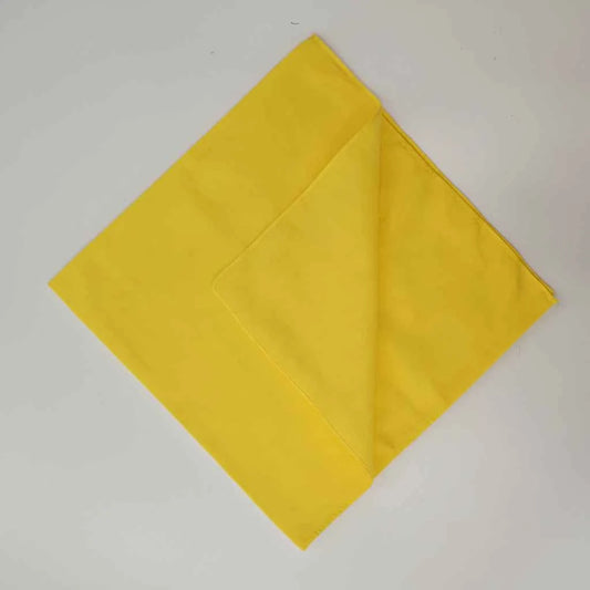 Bandana en coton jaune pour homme - BoucleAura