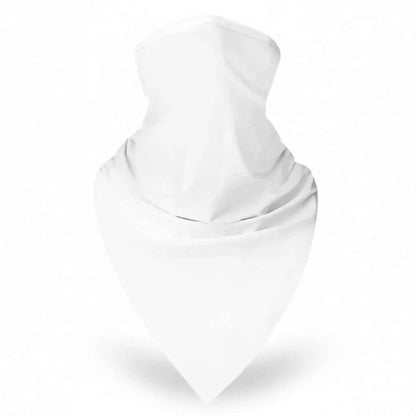 Tour De Cou Bandana blanc pirate - BoucleAura