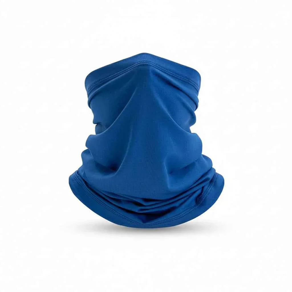 Tour De Cou Bandana homme bleu uni - BoucleAura