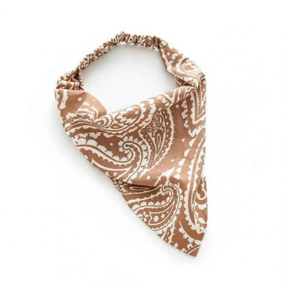 Bandana pour cheveux marron - BoucleAura