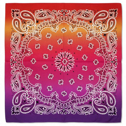 Bandana en coton femme orange - BoucleAura