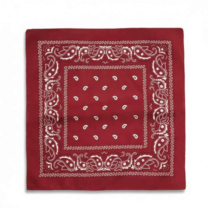 Bandana rouge femme - BoucleAura