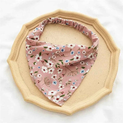 Bandana pour cheveux rose - BoucleAura