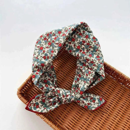Bandana En Coton multicolore à fleurs - BoucleAura