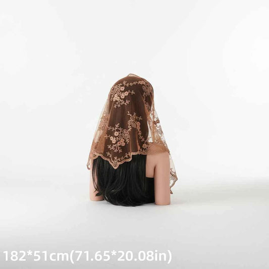 Bandana pour cheveux femme beige - BoucleAura