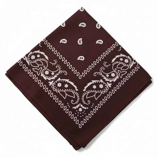Bandana pour cheveux marron pour femme - BoucleAura