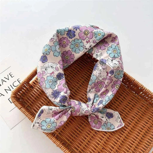 Bandana pour cheveux coton multicolore - BoucleAura