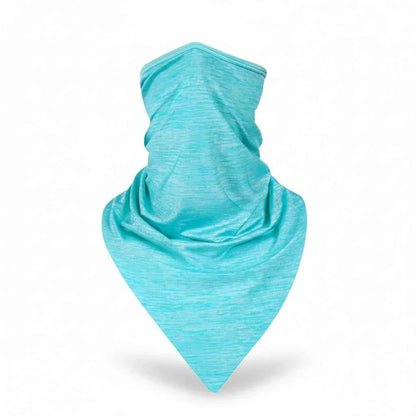Tour De Cou Bandana bleu chiné - BoucleAura