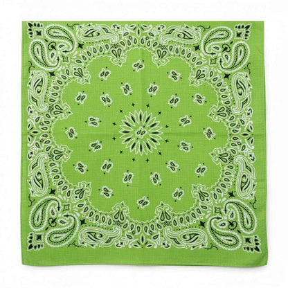 Bandana en coton homme vert - BoucleAura