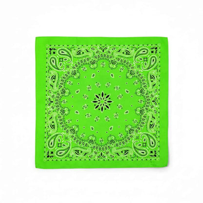 Bandana en coton homme vert - BoucleAura