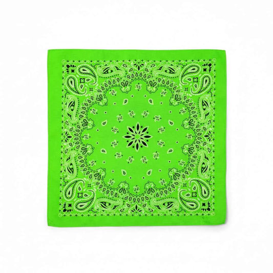 Bandana en coton homme vert - BoucleAura