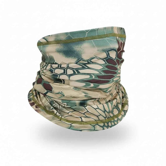 Tour De Cou Bandana vert homme motif camouflage - BoucleAura