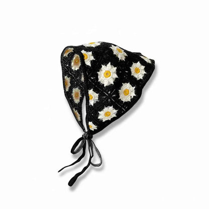 Bandana pour cheveux noir femme - BoucleAura