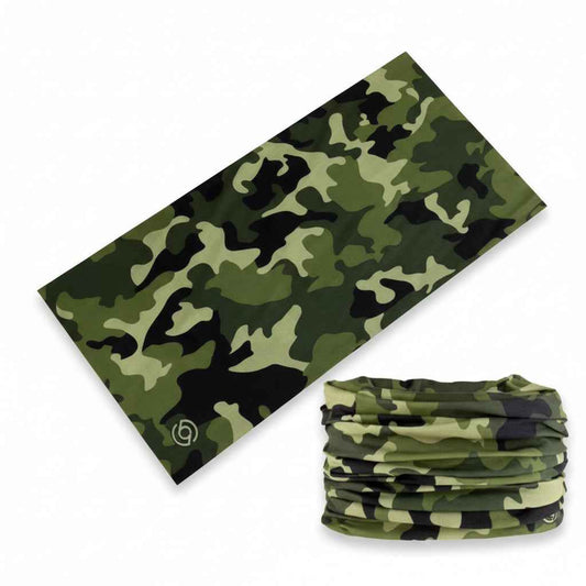 Tours de cou bandana kaki homme - BoucleAura