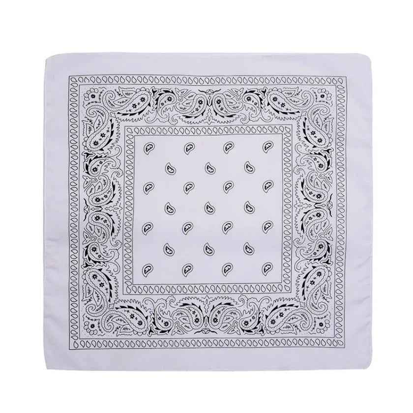Bandana blanc femme - BoucleAura