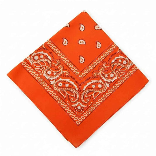 Bandana orange homme - BoucleAura