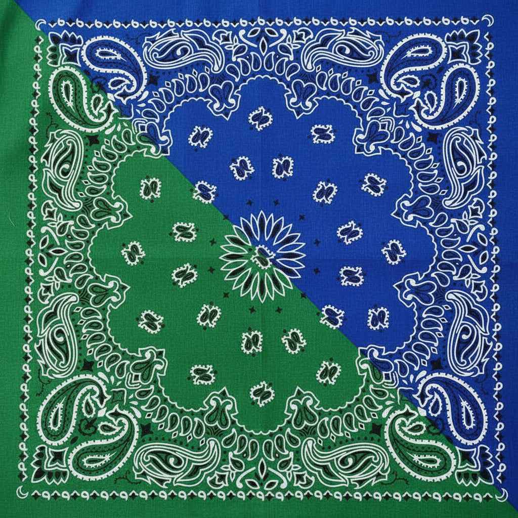 Bandanas en coton bandana multicolore - BoucleAura