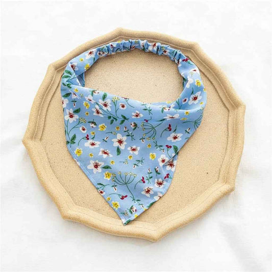 Bandana pour cheveux bleu - BoucleAura