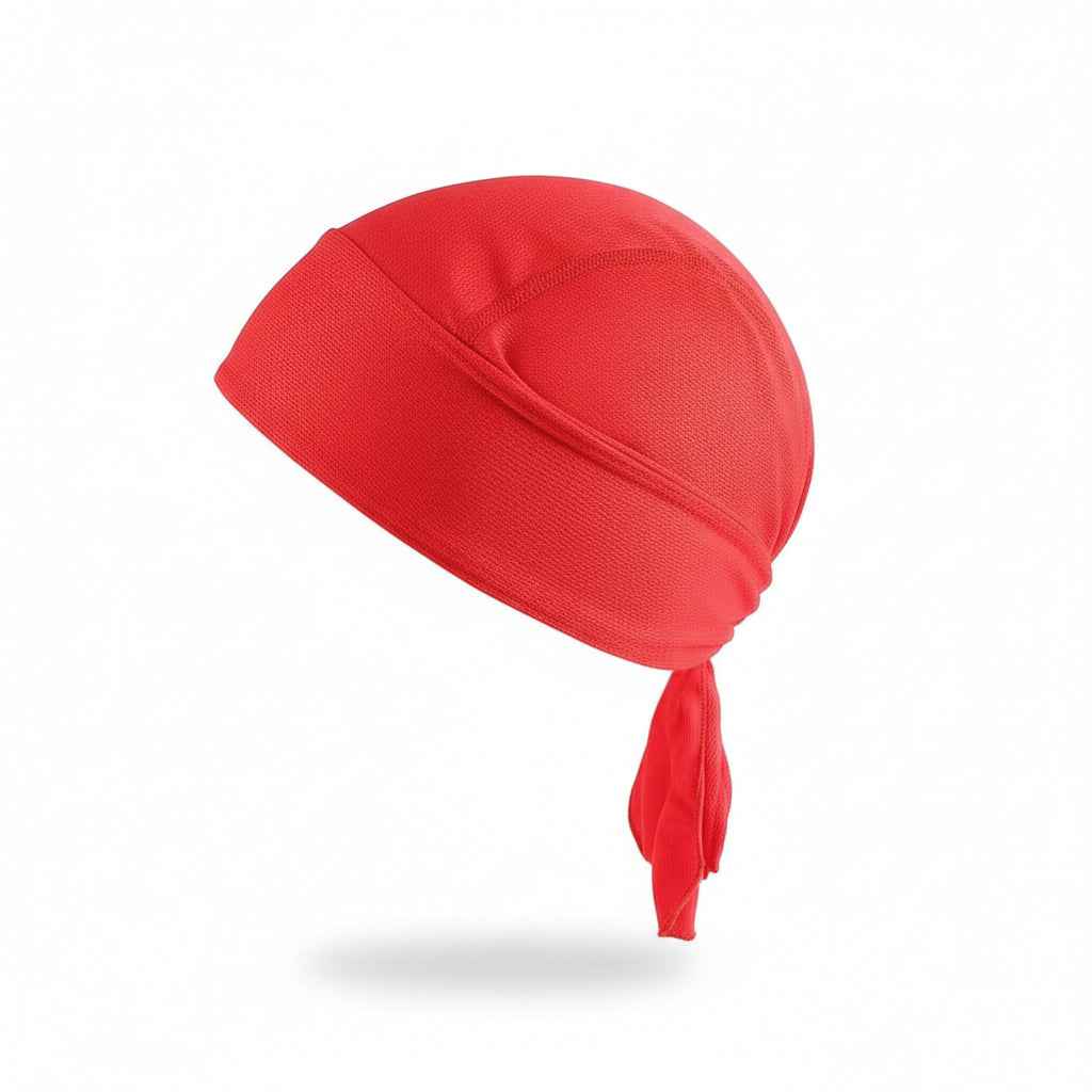 Bandana homme rouge pirate - BoucleAura