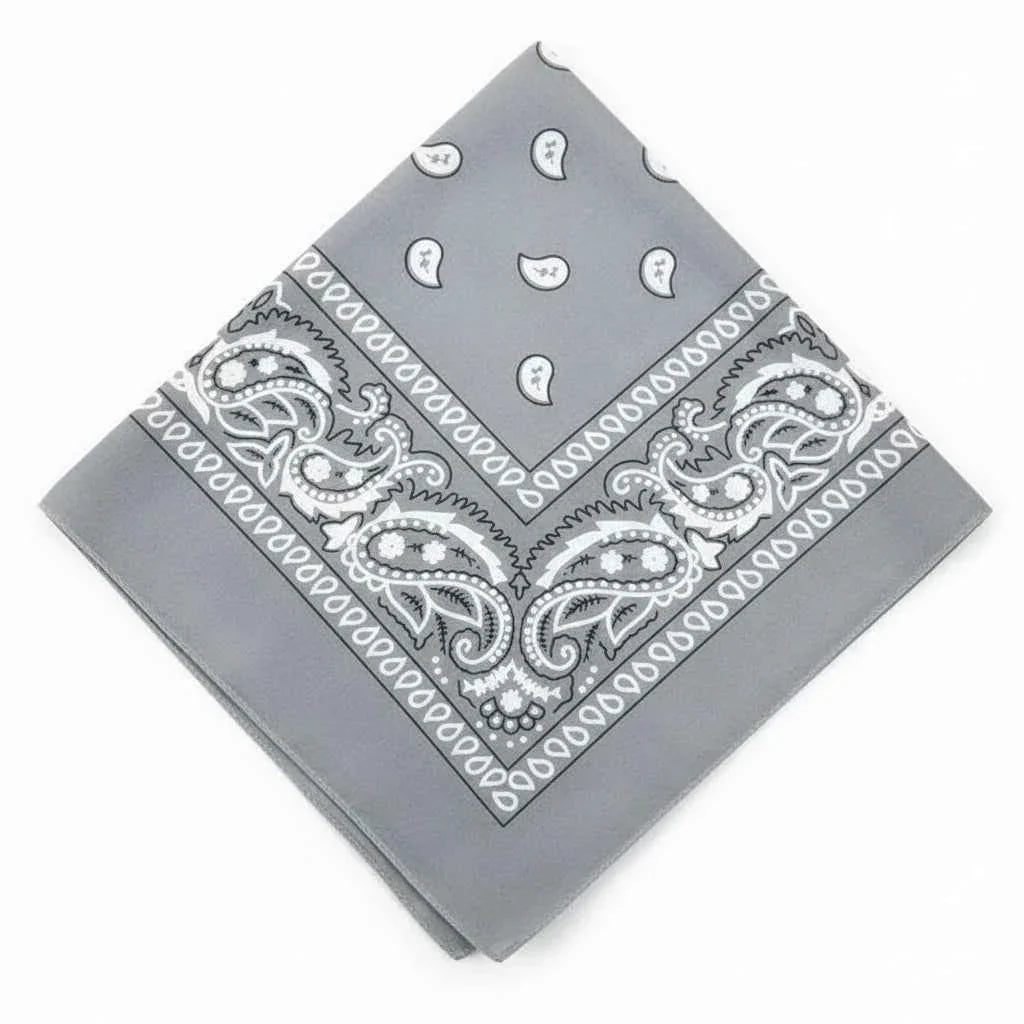 Bandanas gris homme - BoucleAura