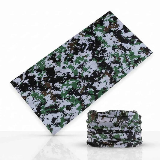Tours de cou bandana homme vert camouflage - BoucleAura