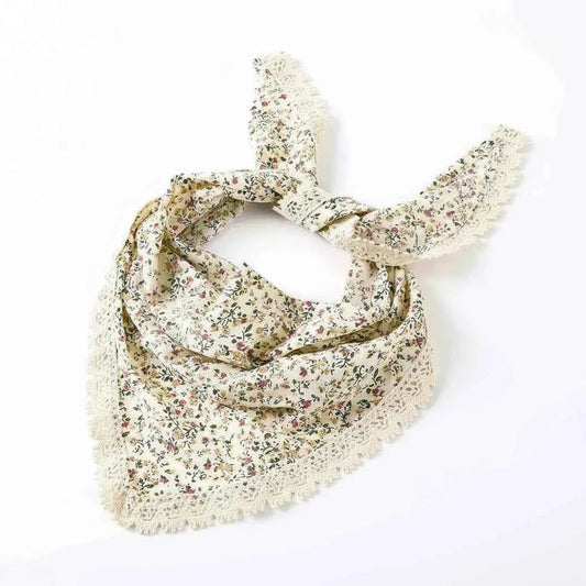 Bandana pour cheveux femme beige - BoucleAura
